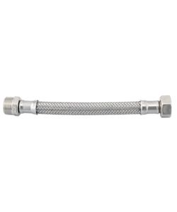 ATTACCO FLESSIBILE FLEX NORMALE - 1/2M-1/2F DA 30 CM.